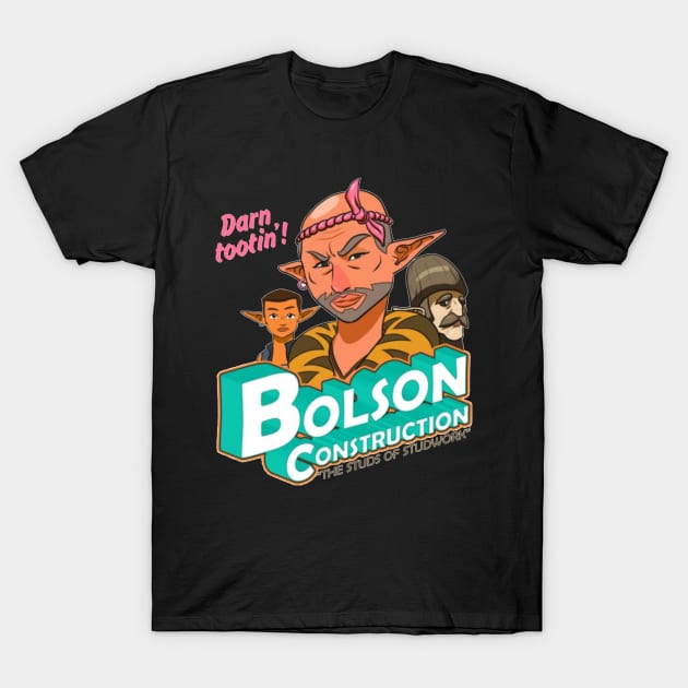 Bolson Construction T-Shirt by KaniaAbbi